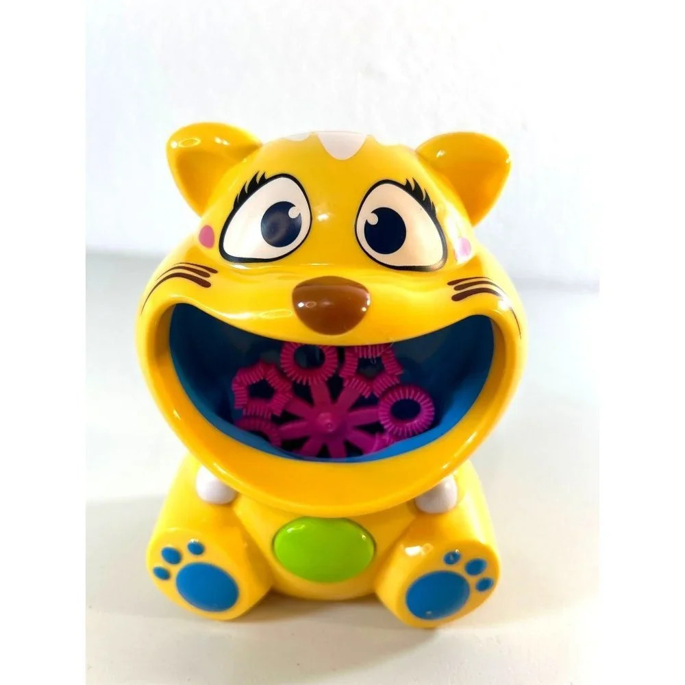 Kids Battery Operated Bubble Maker Lion Multicolored 6 x4 x 2.5